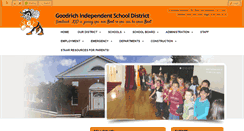 Desktop Screenshot of goodrichisd.cyberschool.com